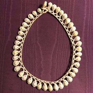 Vintage Cowrie Shell Necklace